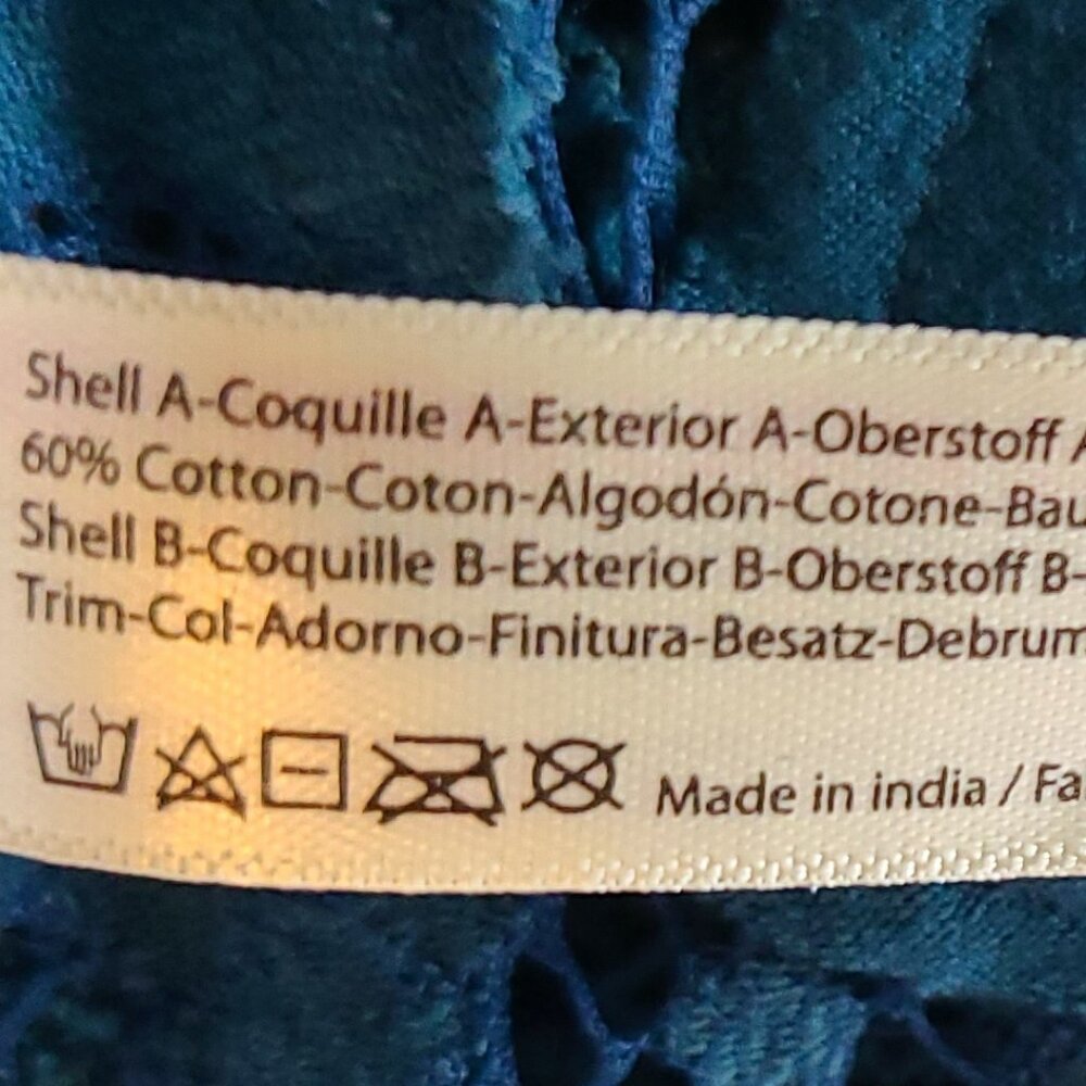 INTIMATELY FREE PEOPLE ADELLA BRALETTE -NIGHT SWIM- INK BLUE SIZE XS - Picture 8 of 10